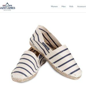 French Brand Saint James Espadrilles